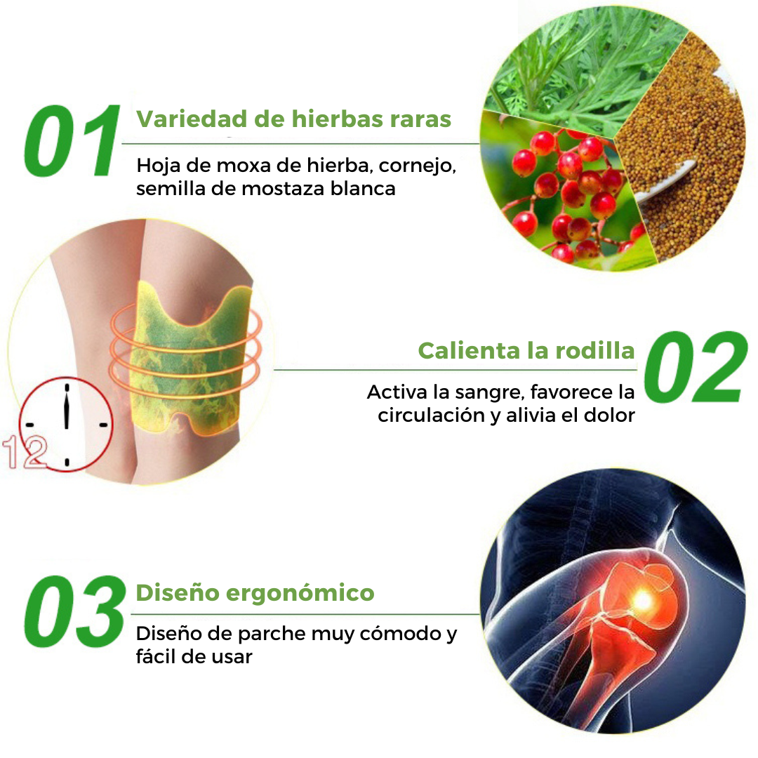 Parches Terapéuticos Para la Rodilla🏃‍♂️