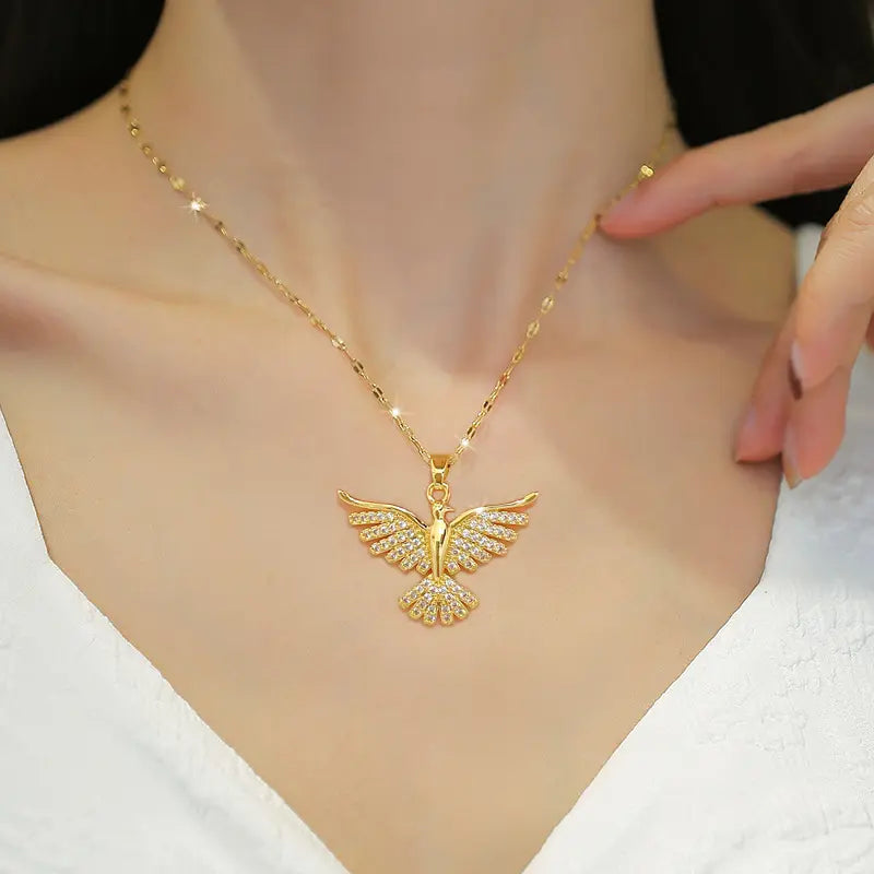 Elegante Collar de Fénix🐦